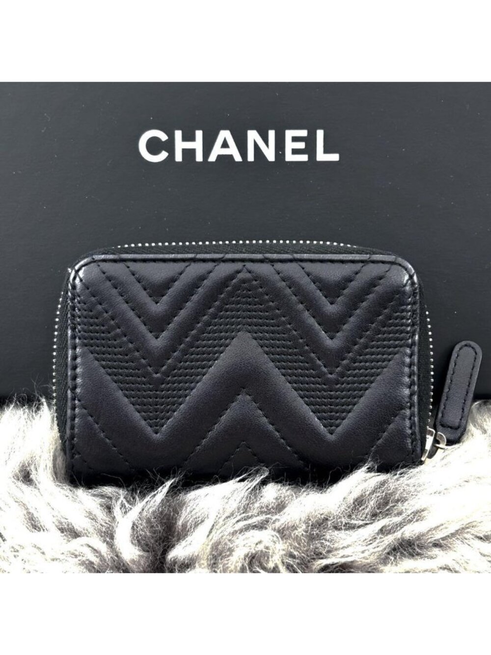 Chanel Wallet Stitch Coin Purse - Picture 2 of 11